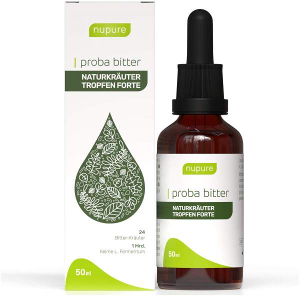 Nupure Proba Bitter Naturkräuter Tropfen Forte 50 ml