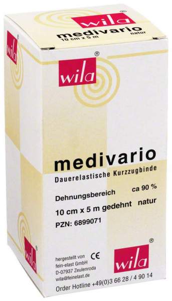 Medivario Binde 5mx10cm Natur