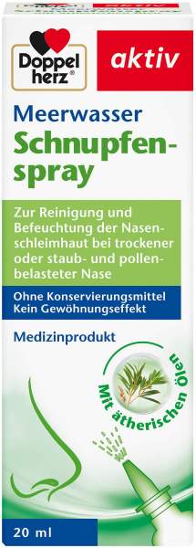 Doppelherz Aktiv Meerwasser Schnupfenspray