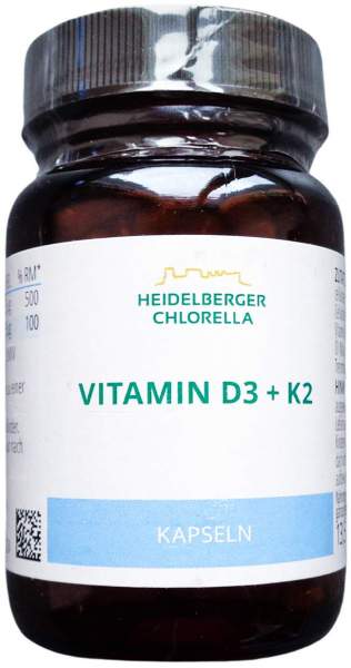 Vitamin D3+K2 Kapseln 90 Stück