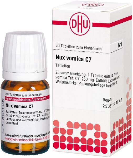 Nux Vomica C 7 80 Tabletten