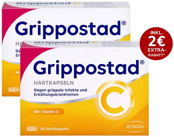 Sparset Grippostad C Hartkapseln 2 x 24 Kapseln
