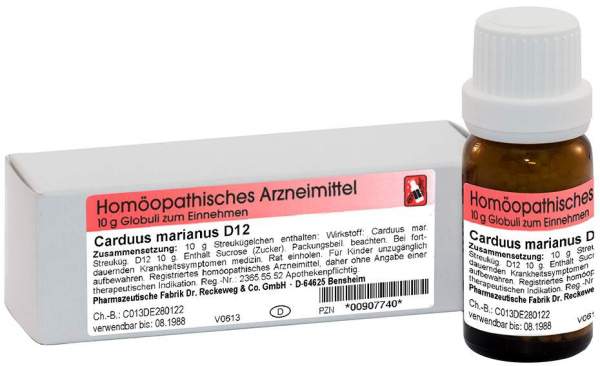 Carduus Marianus D 12 10 G Globuli