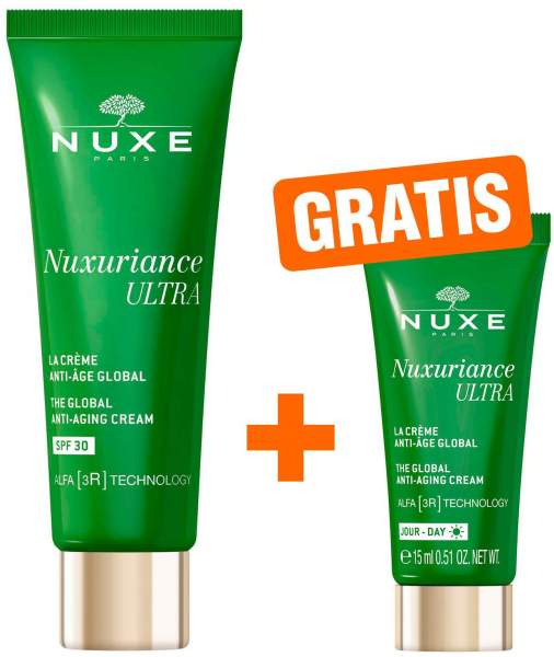 NUXE Nuxuriance Ultra Tagescreme LSF 30 50 ml + gratis Tagescreme 15 ml