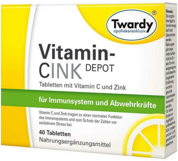 Vitamin Cink Depot 40 Tabletten