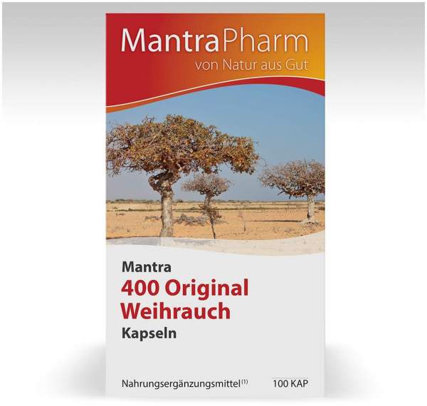 Mantra 400 Original Weihrauch 100 Kapseln