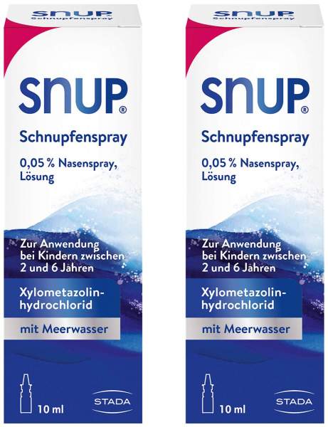 Snup Schnupfenspray 0,05% 2 x 10 ml Dosierspray
