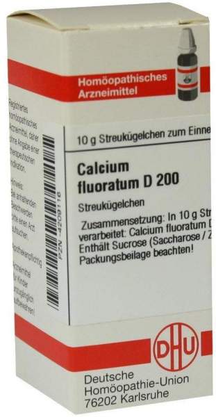 Calcium Fluoratum D 200 Globuli
