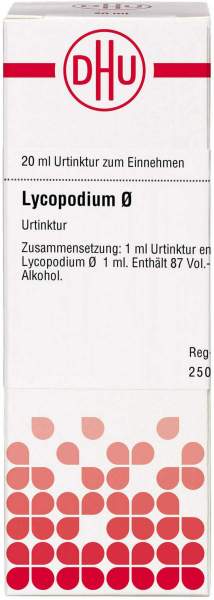 Lycopodium Urtinktur D1 20 ml Dilution