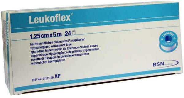 Leukoflex 5 M X 1,25 cm 1131 24 Verbandpflaster