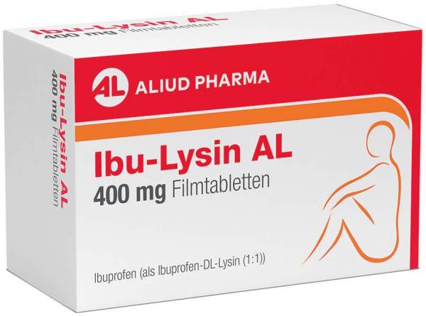 Ibu-Lysin AL 400 mg 50 Filmtabletten