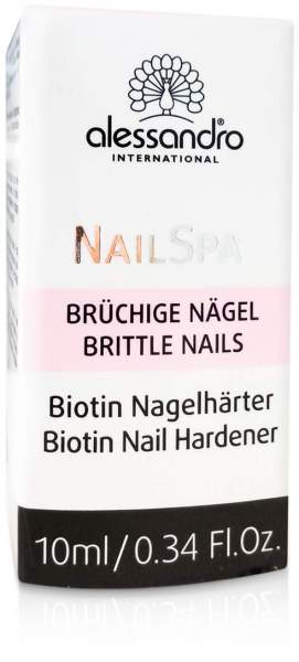 Alessandro Nailspa Biotin Nagelhärter Rose 10 ml