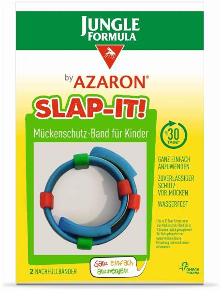 Jungle Formula By Azaron Slap-It Mückenschutz-Band Nachfüllbänder