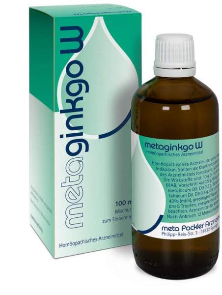 Metaginkgo W 100 ml Tropfen