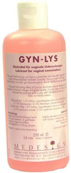 Gyn Lys Gleitmittel Für Untersuchungen 250 ml Gel