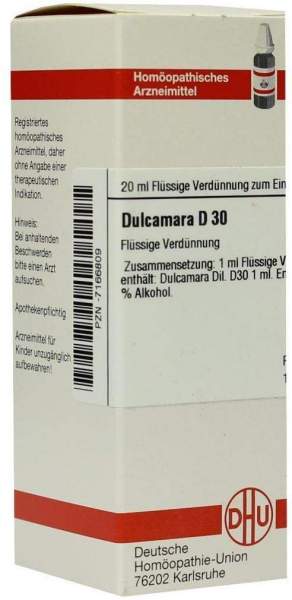 Dulcamara D 30 Dilution