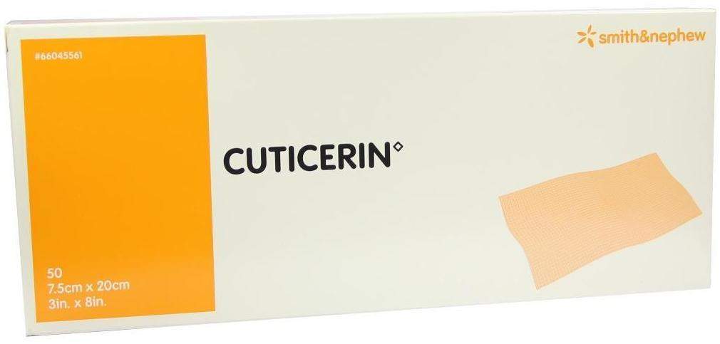 Cuticerin 7,5x20cm Gaze Mit Salbenbeschichtung 50 Kompressen kaufen