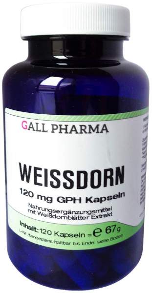 Weissdorn 120 mg Gph 120 Kapseln