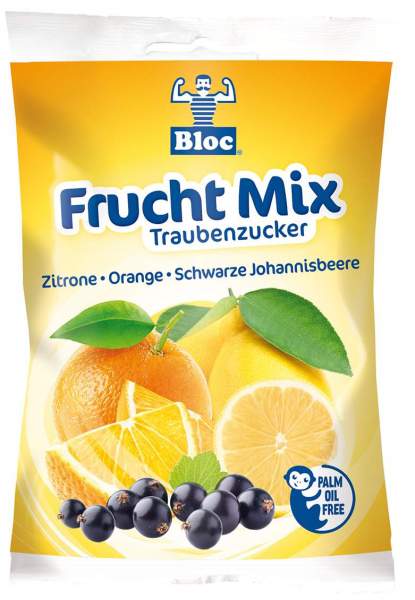Bloc Traubenzucker Fruchtmix 75 G Beutel