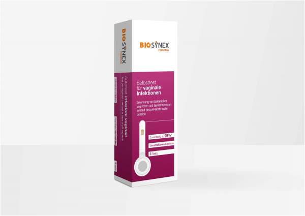 Biosyntex Selbsttest für Vaginale Infektionen 3 Stück