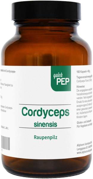 QuickPep Cordyceps 160 Kapseln