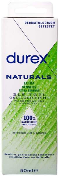 Durex Naturals Gleitgel Extra Sensitive