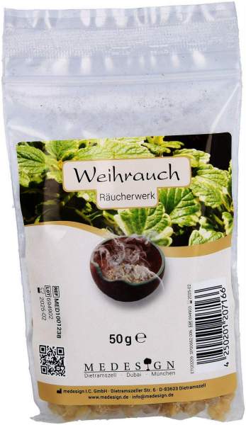 Weihrauch Räucherwerk 50g