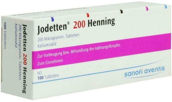 Jodetten 200 Henning Tabletten