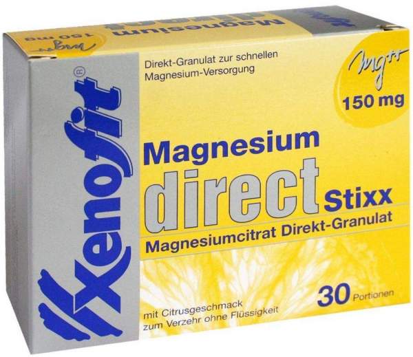 Xenofit Magnesium Direct Stixx 30 X 1,66 G Granulat