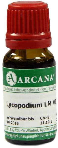 Lycopodium Arcana Lm 6 Dilution 10 ml