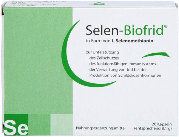 Selen Biofrid 20 Kapseln