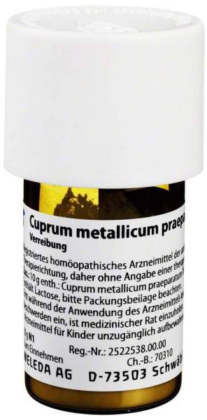 Weleda Cuprum metallicum praeparatum D12 20 g Trituration