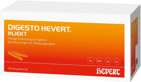 Digesto Hevert Injekt 100 x 2 ml Ampullen