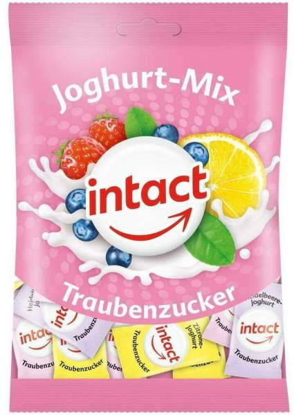 Intact Traubenzucker Beutel Joghurt-Mix