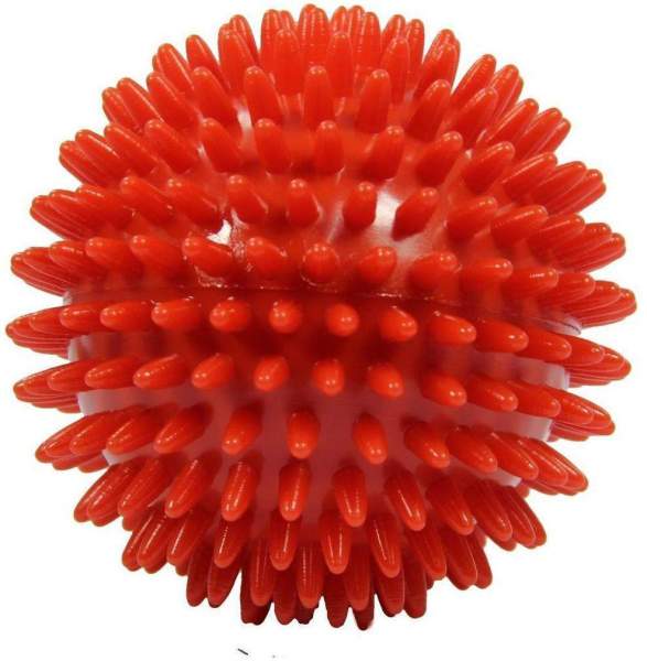 Massageball Igelball 9 cm Rot