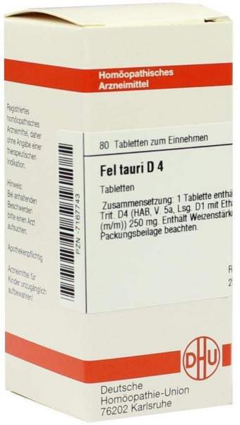Fel Tauri D 4 Tabletten
