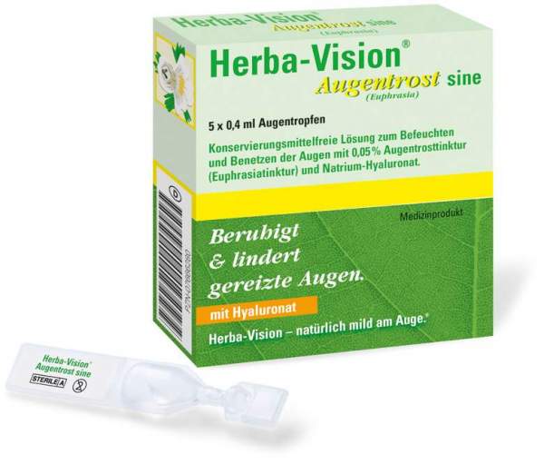 Herba-Vision Augentrost Sine 5 X 0,4 ml Augentropfen