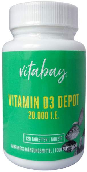Vitamin D3 Depot 20.000 I.E. Cholecalciferol Tabl.