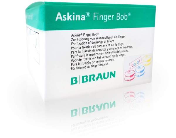 Askina Finger Bob Farbig 50 Verbände