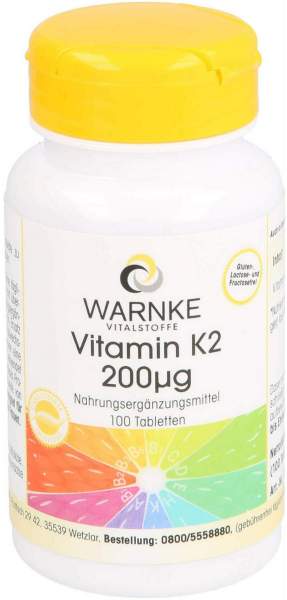 Vitamin K2 200 m63g 100 Tabletten