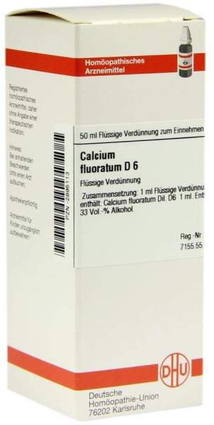 Calcium Fluoratum D 6 50 ml Dilution
