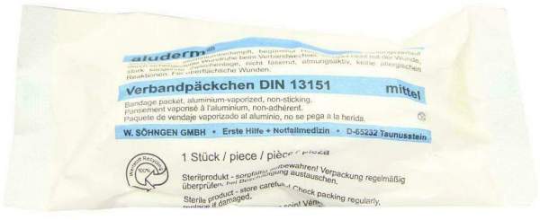 Aluderm Verbandpäckchen Din 13151 - M 4 M X 8 cm