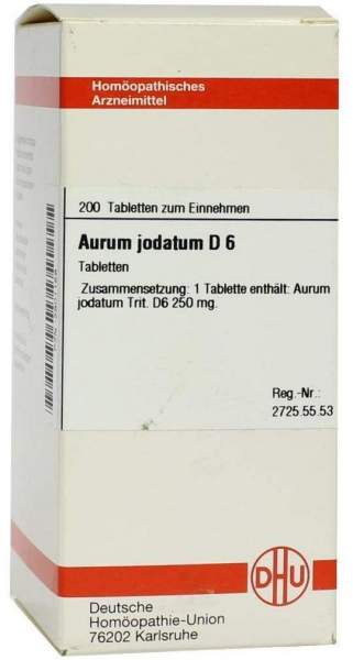 Aurum Jodatum D 6 Tabletten