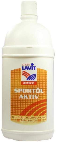 Sport Lavit Sportöl Aktiv Aufwärm-Öl 1000 ml Öl