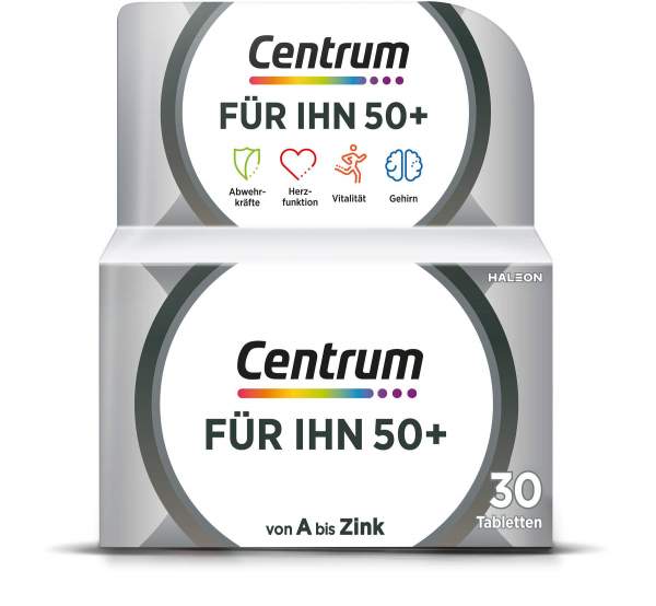 Centrum Für Ihn 50+ Capletten 30 Tabletten