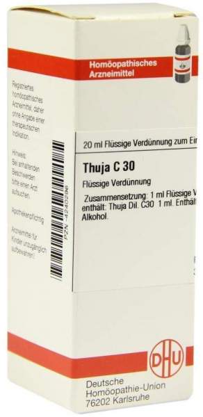 DHU Thuja C30 20 ml Dilution