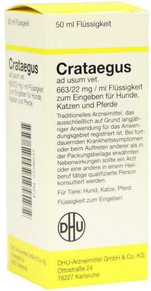Dhu Crataegus Ad Usum vet. 50 ml Dilution