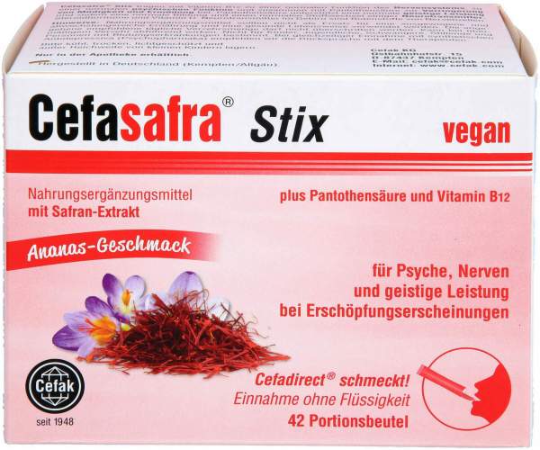 Cefasafra Stix Granulat 42 Stück