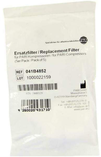 Pari Filtereinsatz Neu Typ 38 + 85