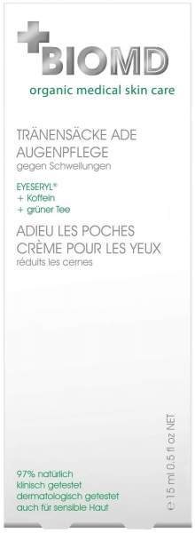Biomed Tränensäcke Ade Augenpflege 15 ml Creme
